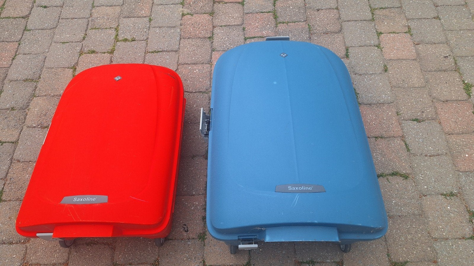 2 koffers saxoline gratis, Handtassen en Accessoires, Koffers, Ophalen