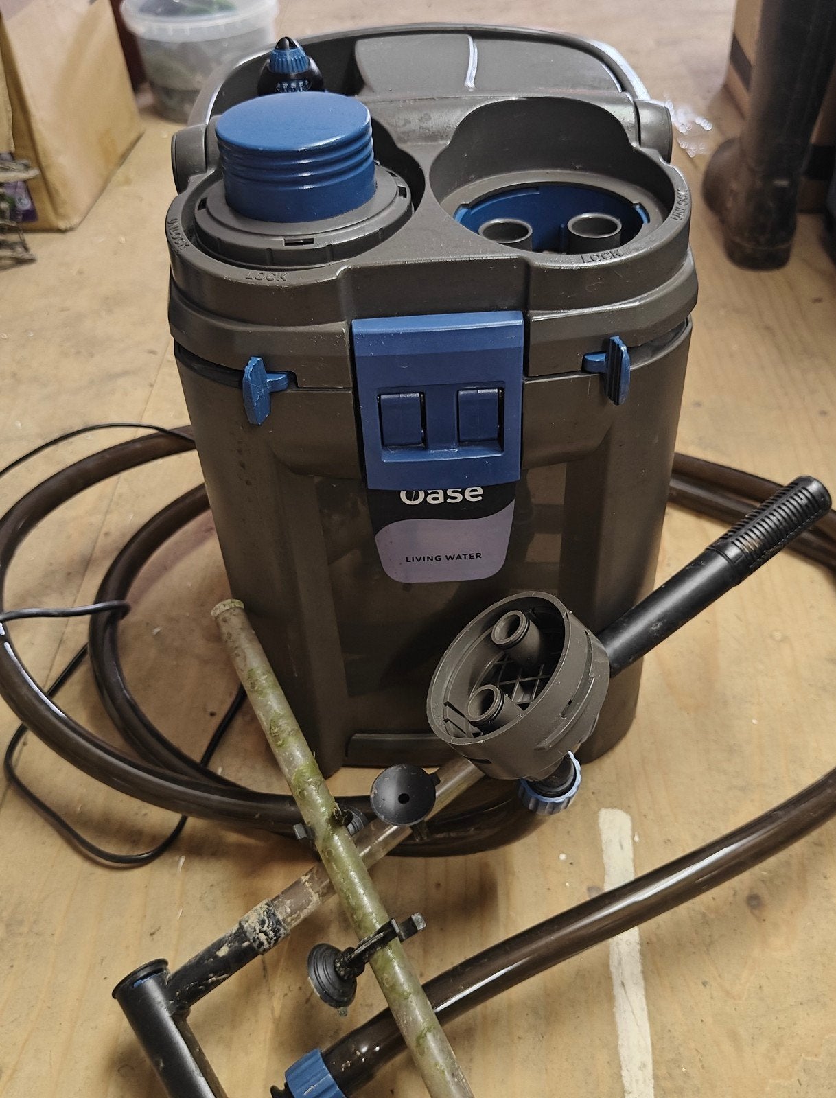 Oase Biomaster 250 thermo filter met verwarming, Dieren en Toebehoren, Verwarming, Oase, Ophalen of Verzenden, Zo goed als nieuw