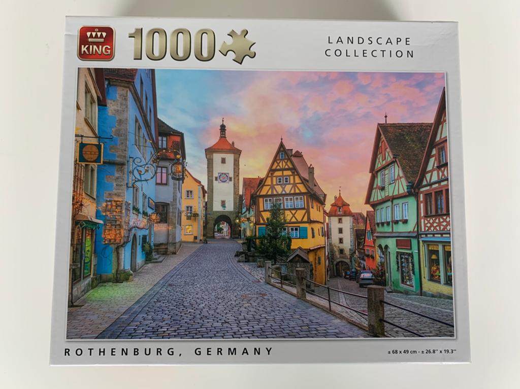 Puzzel 1000 st., Hobby en Vrije tijd, Ophalen, 500 t/m 1500 stukjes, Zo goed als nieuw, Legpuzzel