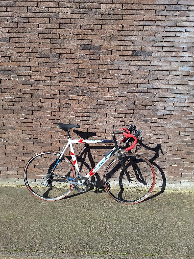 Koersfiets U.Scanini, Gebruikt, Heren, Aluminium, 49 tot 53 cm