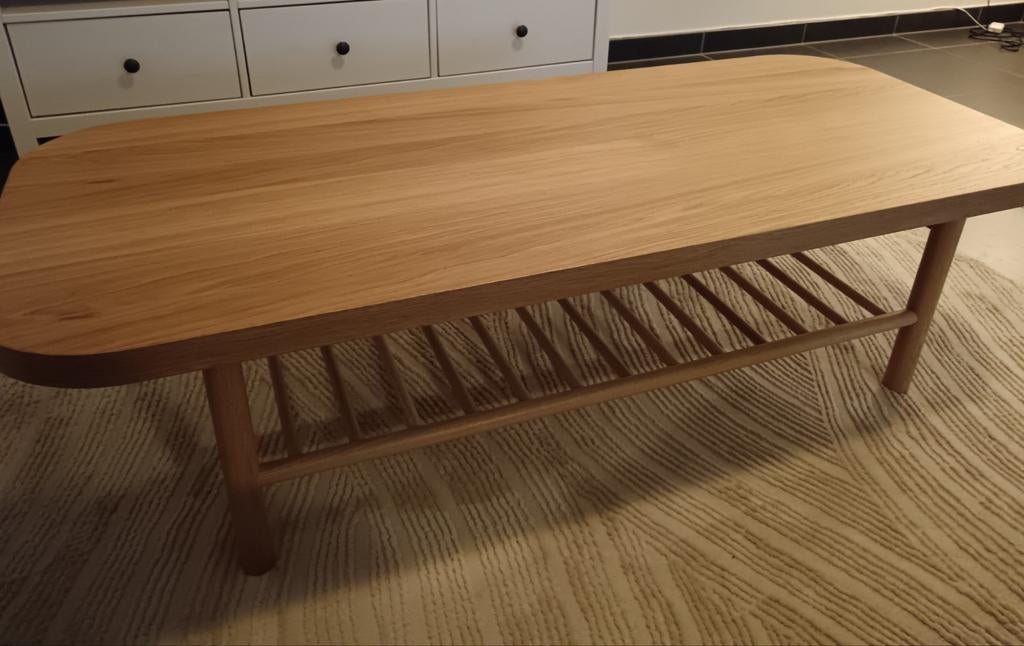 Table basse Ikea Listerby, Maison & Meubles, Tables | Tables de salon, Enlèvement, Neuf, Chêne