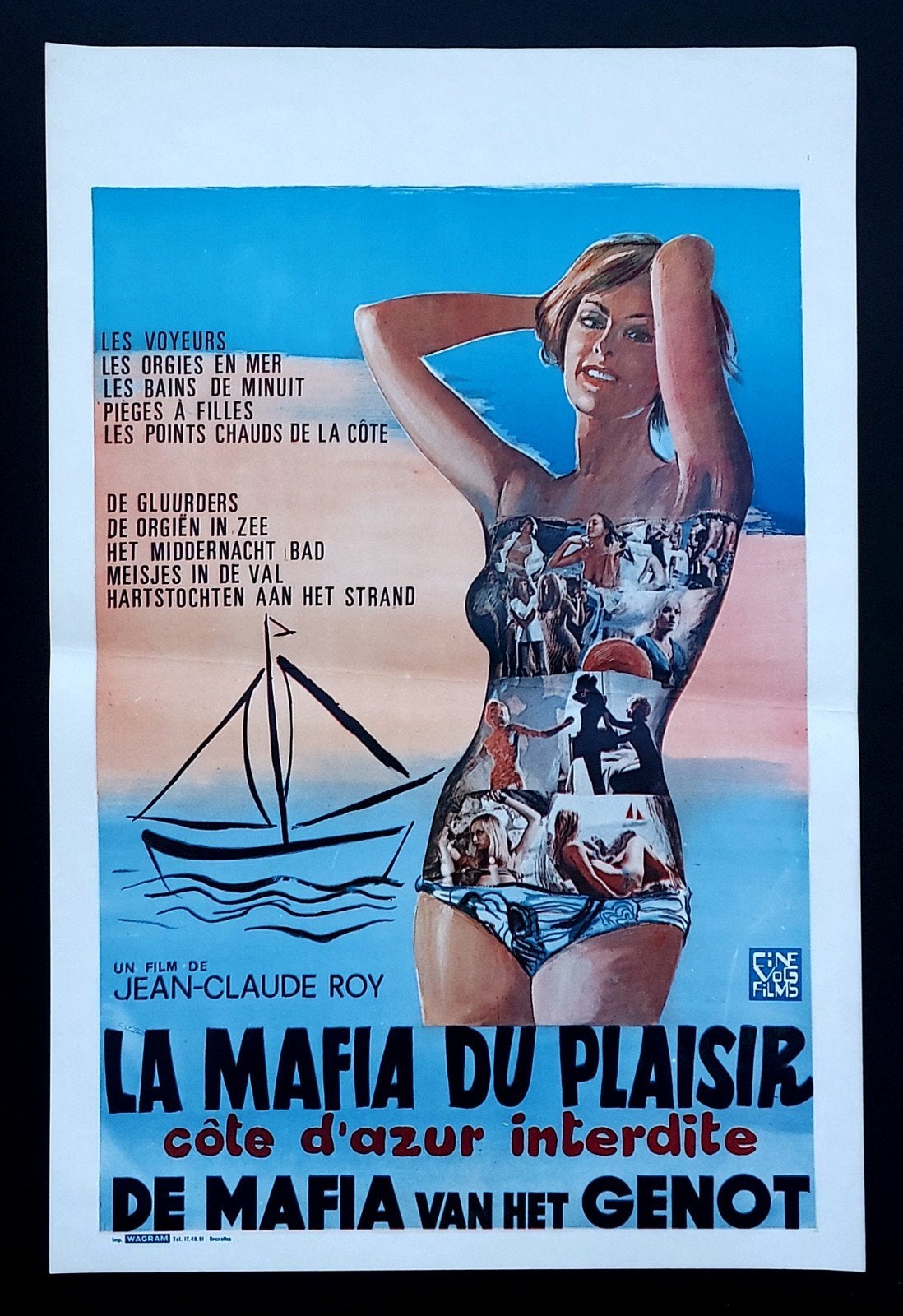 De Mafia van het Genot 1971 poster, Verzenden