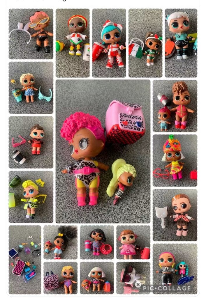 Pakket lol popjes, Verzamelen, Poppetjes en Figuurtjes, Ophalen, Zo goed als nieuw