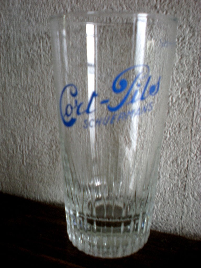 CORT-PILS  Schuermans 25cl, Ophalen of Verzenden, Zo goed als nieuw, Glas of Glazen