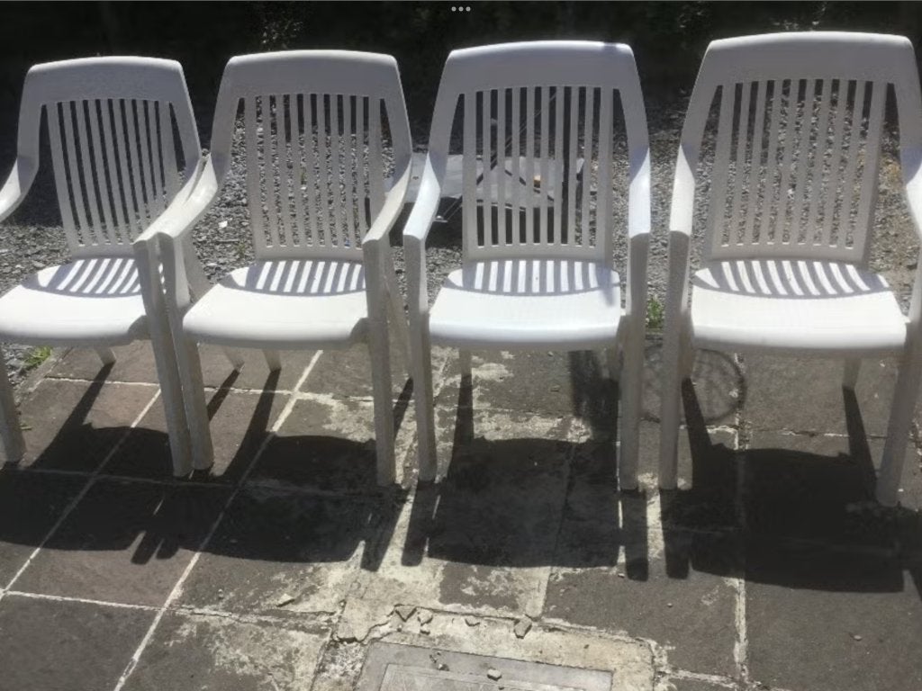 Tuinstoel, Ophalen