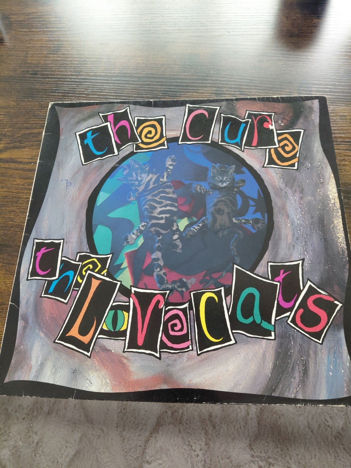 The cure  ,love cats 12" vinyl single, Cd's en Dvd's, Vinyl | Rock, Gebruikt, Ophalen of Verzenden, 12 inch, Alternative Rock