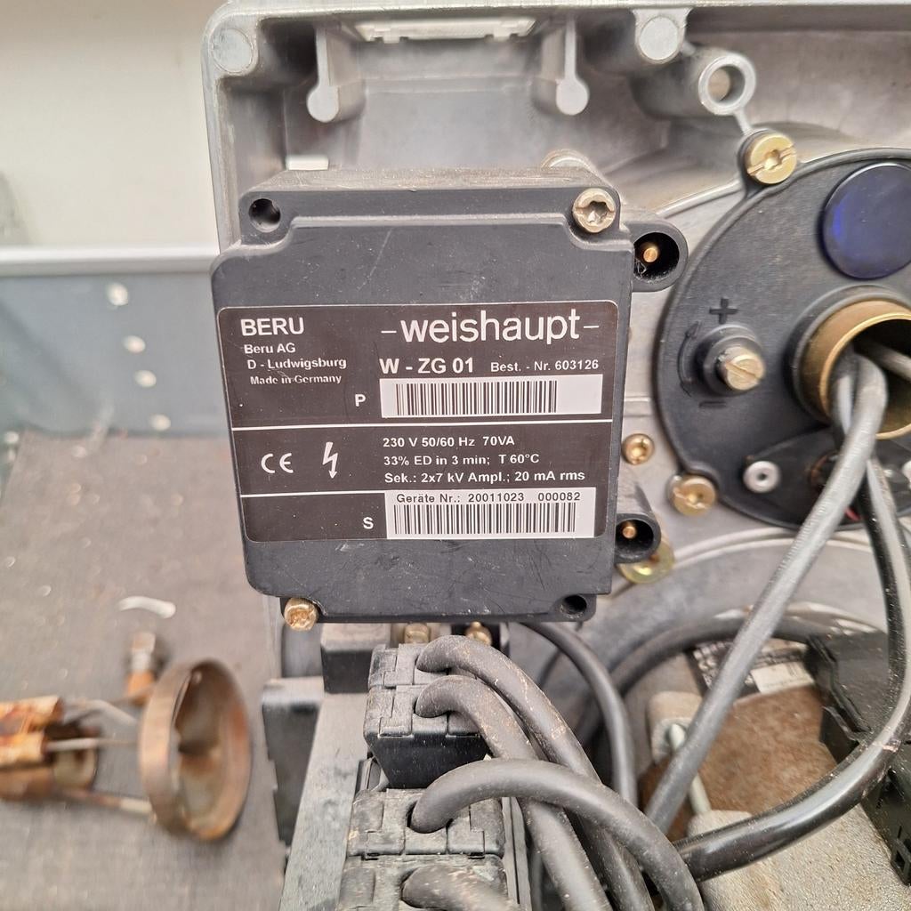 Brûleur à mazout Weishaupt WL5/1-A (2001), Bricolage & Construction, Moteurs, Enlèvement