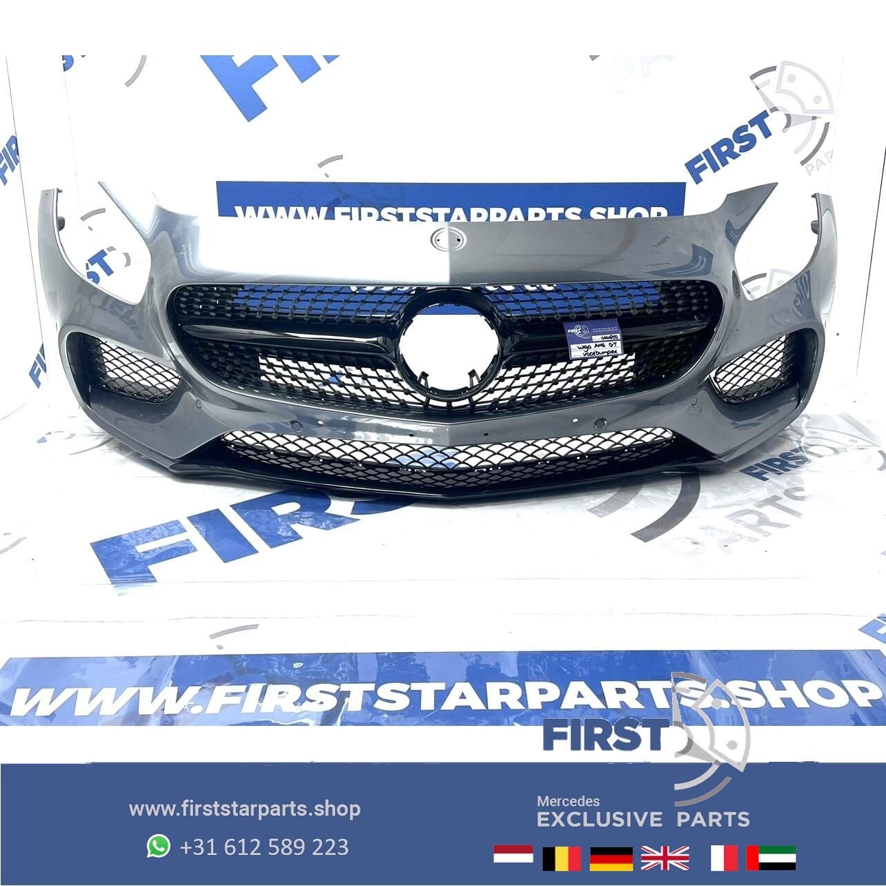 W190 AMG GT BUMPER COMPLEET Mercedes GT GTC GTS AMG VOORBUMP, Autos : Pièces & Accessoires, Utilisé, -, Avant, -