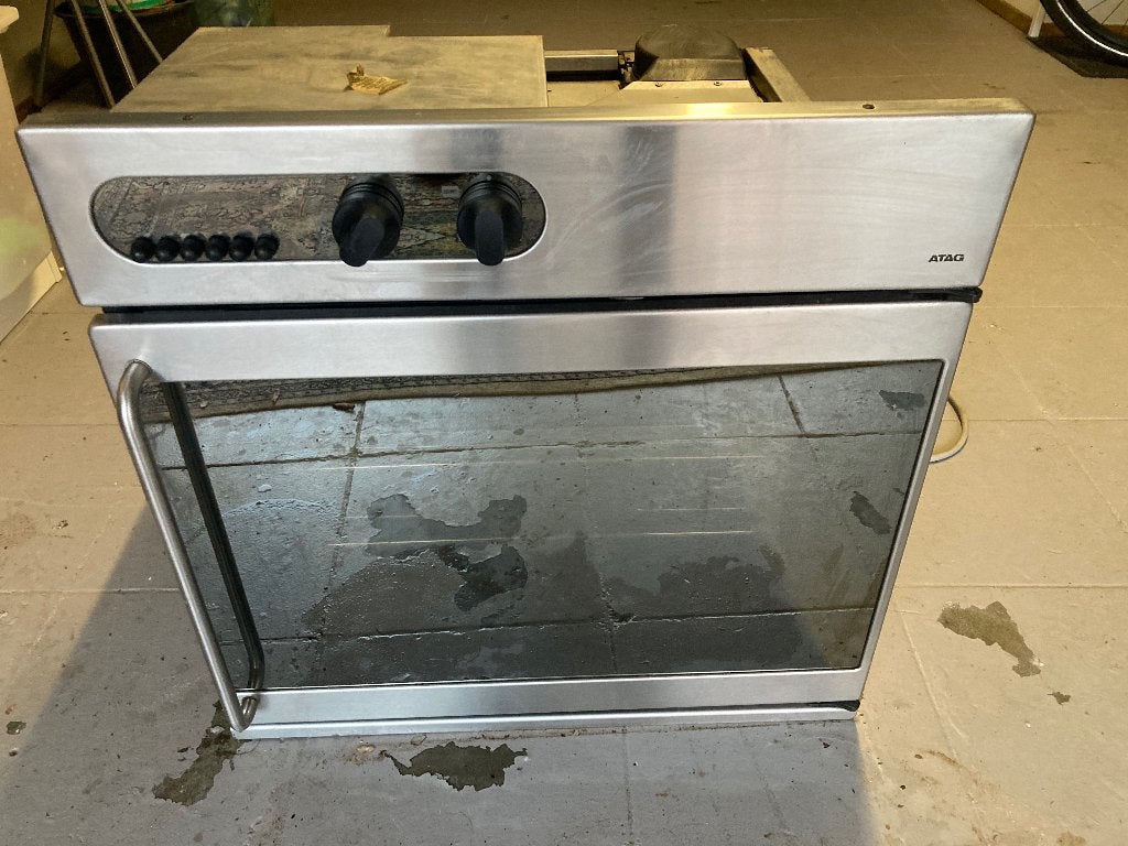 Oven ATAG, Four avec gril, Encastré, Enlèvement, Air chaud