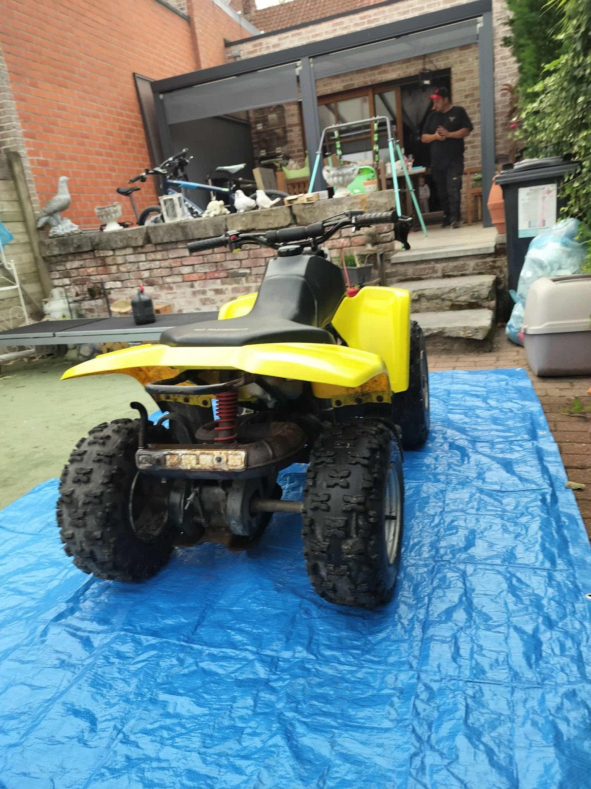 suzuki 80cc quad, Motoren