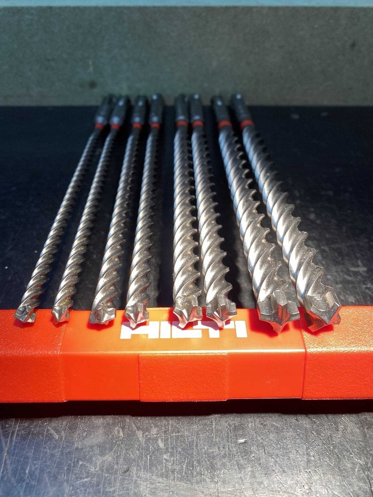 Set nieuwe boren, forets van Hilti, Doe-het-zelf en Bouw, 600 watt of meer, Nieuw, Variabele snelheid, Ophalen