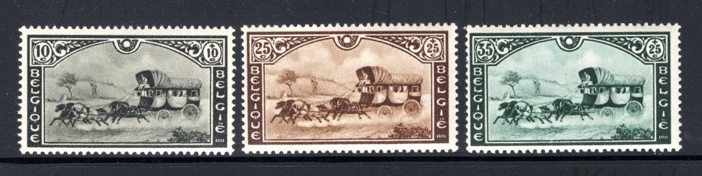 407/409 MNH 1935 - Postkoets uit het postmuseum., Verzenden, Postfris, Postfris