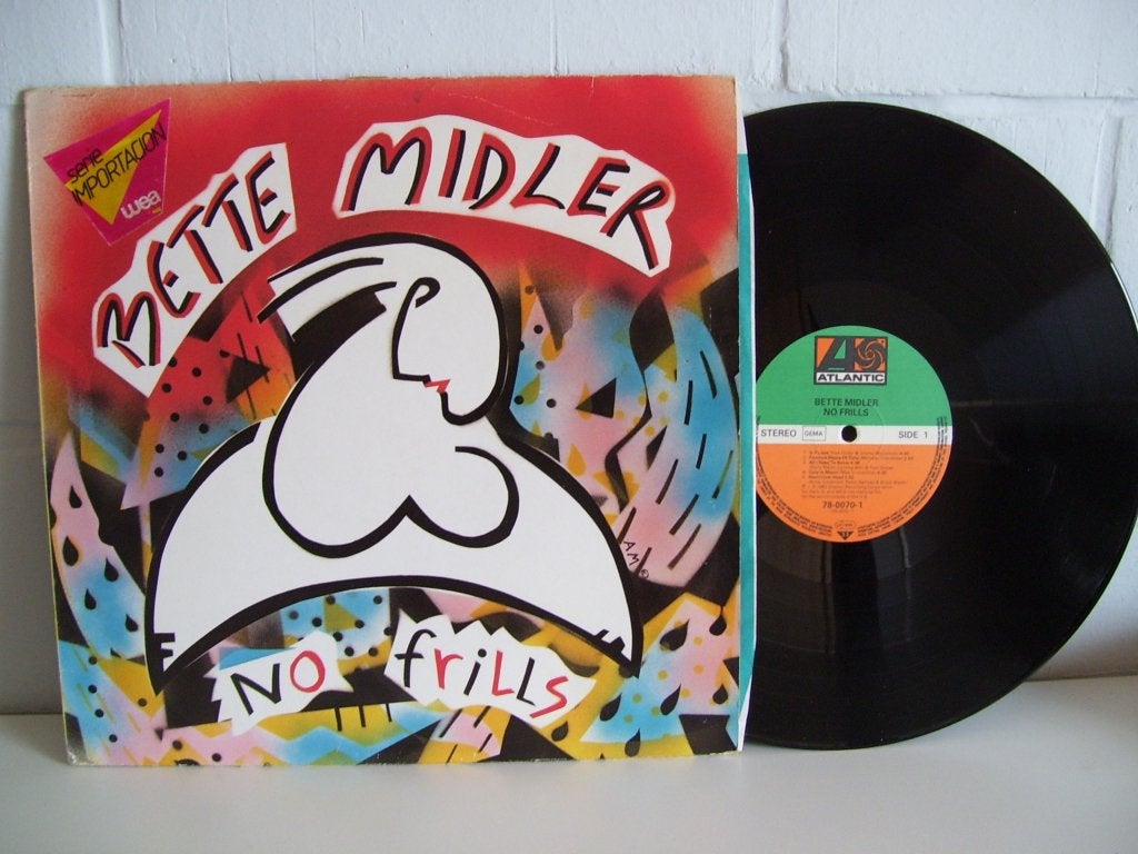 BETTE MIDLER  no frills, LP, Gebruikt, Ophalen of Verzenden, Poprock