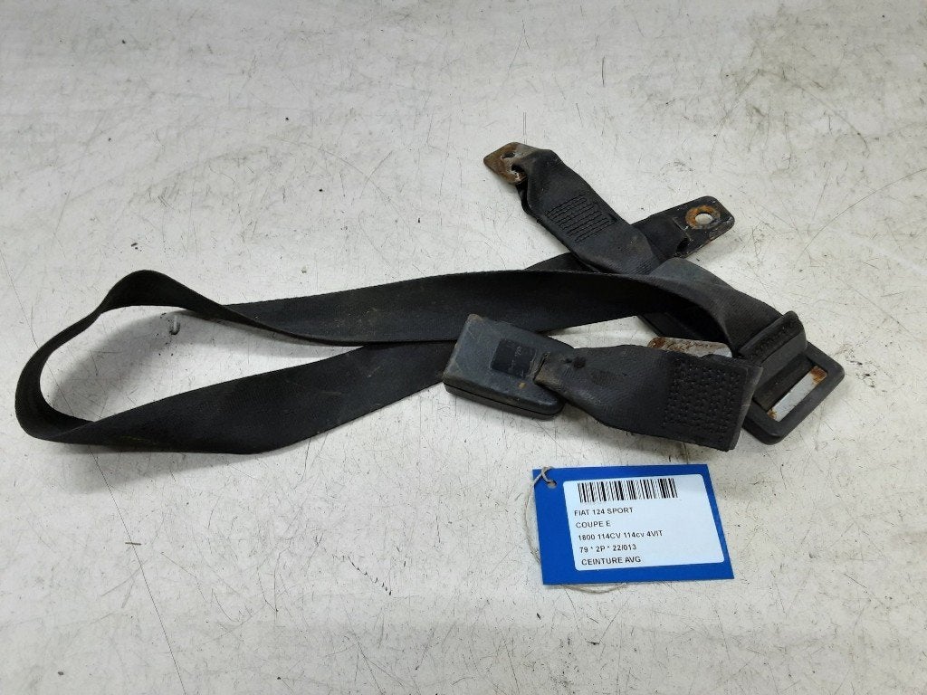 CEINTURE DE SECURITE AVANT GAUCHE Fiat 124 Spider, FCA Germany GmbH, IPC D1-09 Bahnhofsplatz
65423  Rüsselsheim am Main, DE, Utilisé