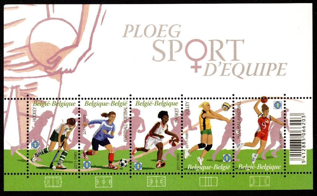 BL190 MNH 2011 - Vrouwen en ploegsport ❶ World, Verzenden, Postfris, Postfris