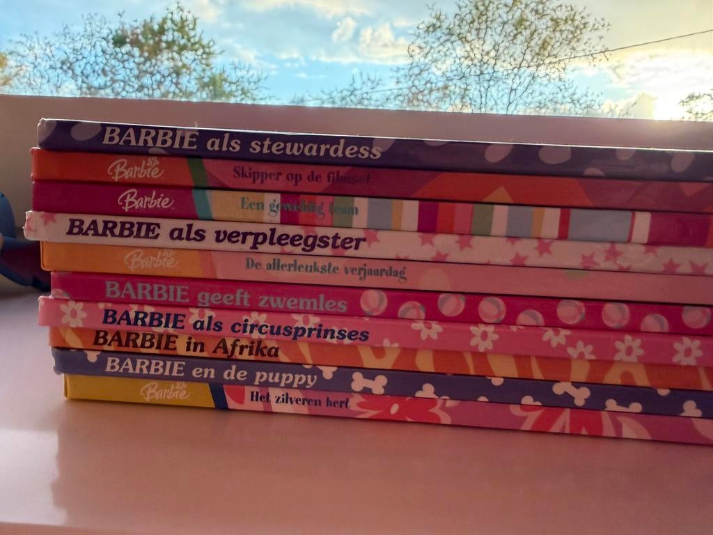 Barbie boekjes tien stuks, Boeken, Ophalen, Zo goed als nieuw