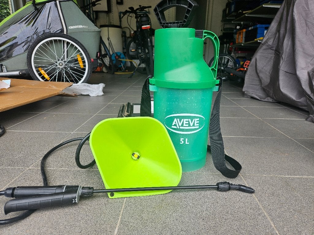 aveve druksproeier 5l, Ophalen, Zo goed als nieuw, Aanslagreiniger