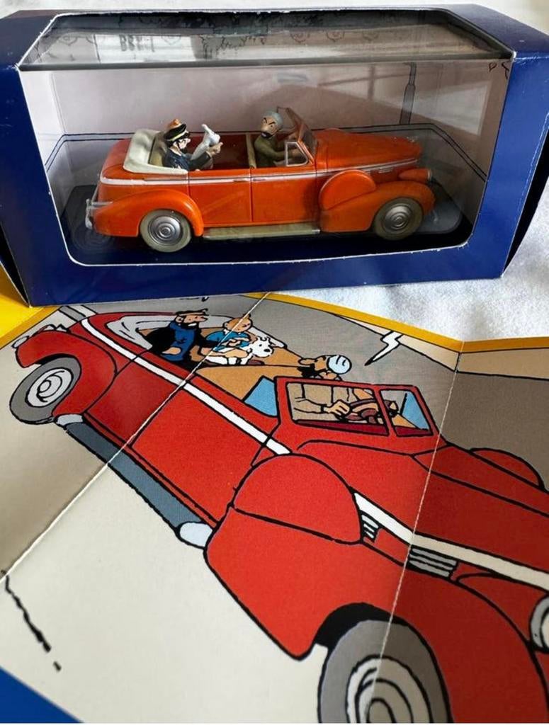Kuifje auto 1:43 taxi new dehli uit kuifje in tibet, Enlèvement ou Envoi, Tintin