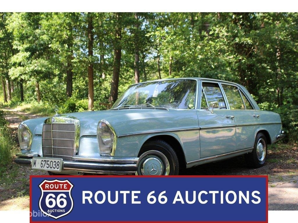 Mercedes-Benz 250 SE | 1968 | Route 66 Auctions, Achat, Entreprise, Boîte manuelle, Autre carrosserie