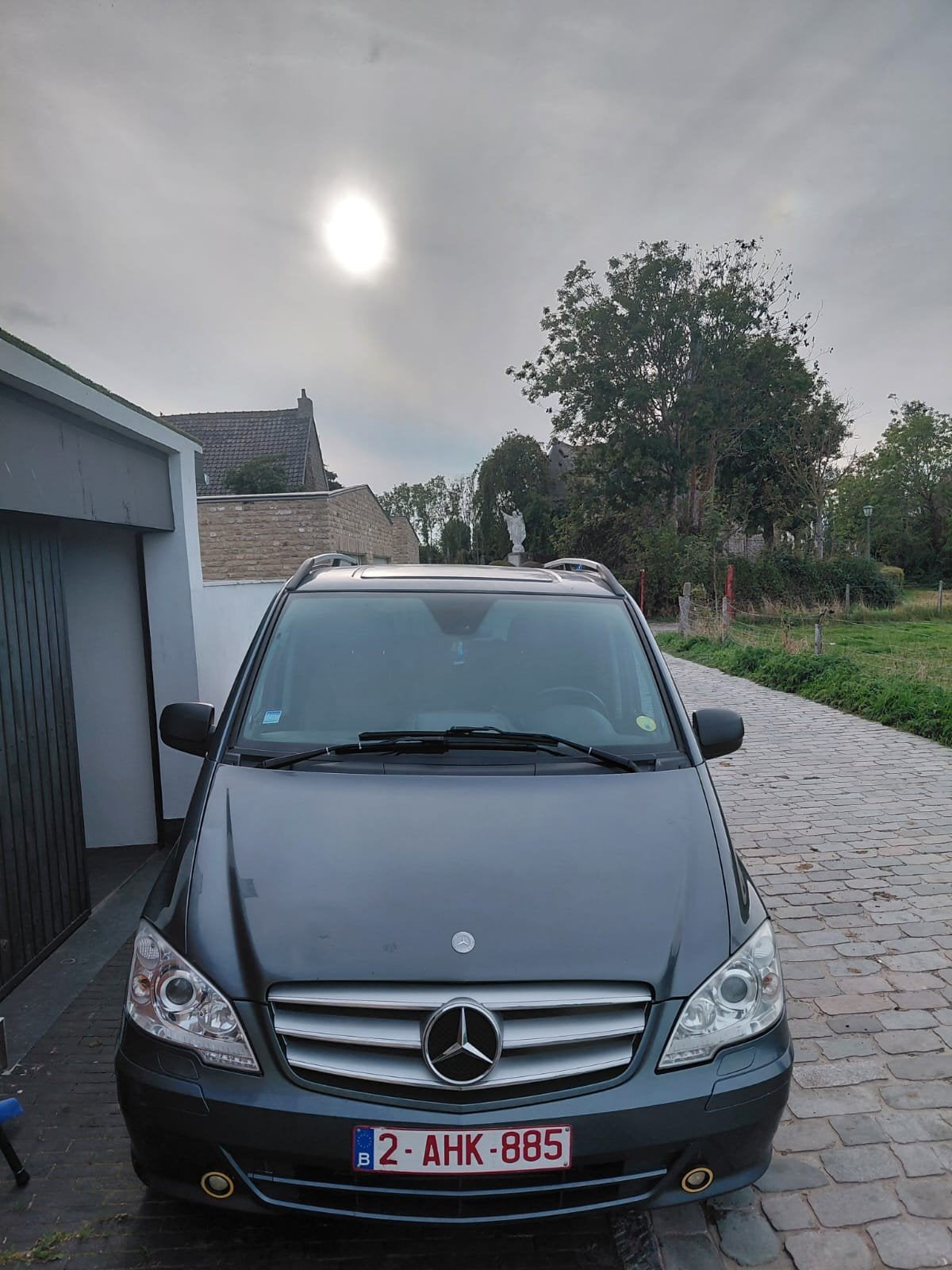 Mercedes Vito V6 3L bij 2011, Auto's, Euro 5, Diesel, Particulier, Zilver of Grijs