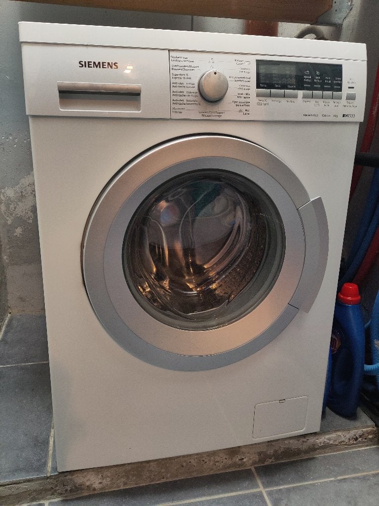 Wasmachine Siemens iQ500 varioPerfect (Antwerpen-Zuid), Electroménager, Lave-linge, 1200 à 1600 tours, 6 à 8 kg, Chargeur frontal
