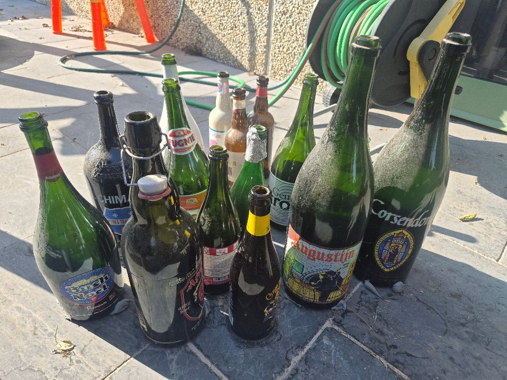 Bierflessen, Verzamelen, Biermerken, Ophalen, Zo goed als nieuw