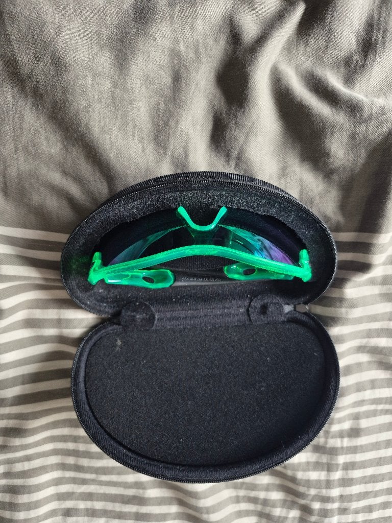 Oakley Radar Antivries - Jade Iridium Path, Ophalen, Zonnebril, Zo goed als nieuw, Oakley