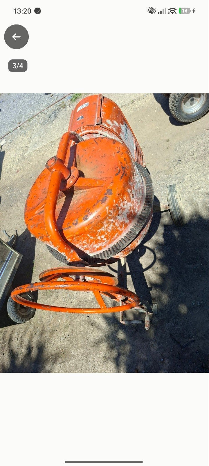 bétonnière, Bricolage & Construction, Enlèvement, Utilisé