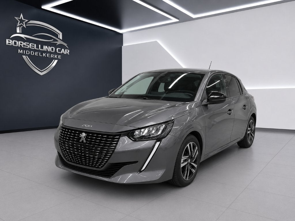 208/Automatique/Essence/Allure/Carplay/Capteurs, Autos, Argent ou Gris, Achat, Euro 6, Entreprise