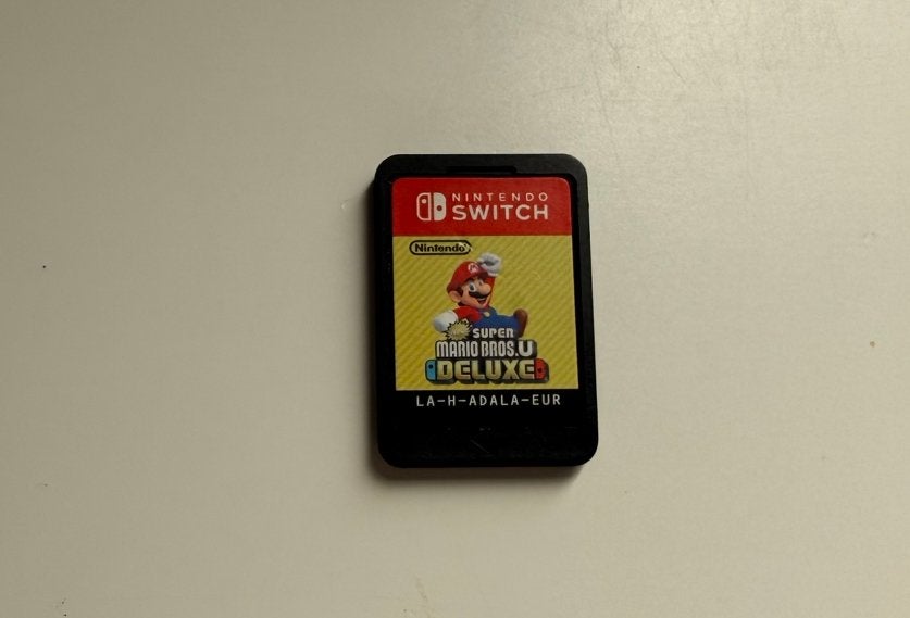 Super Mario Bros U Deluxe Losse Cartridge, Games en Spelcomputers, Ophalen, Zo goed als nieuw