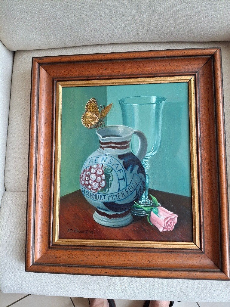 PEINTURE - NATURE MORTE, Antiquités & Art, Enlèvement ou Envoi