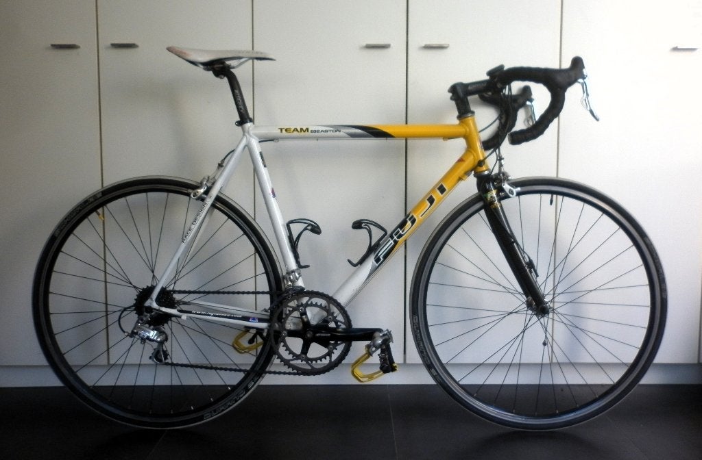 koersfiets Fuji team Easton, Ophalen