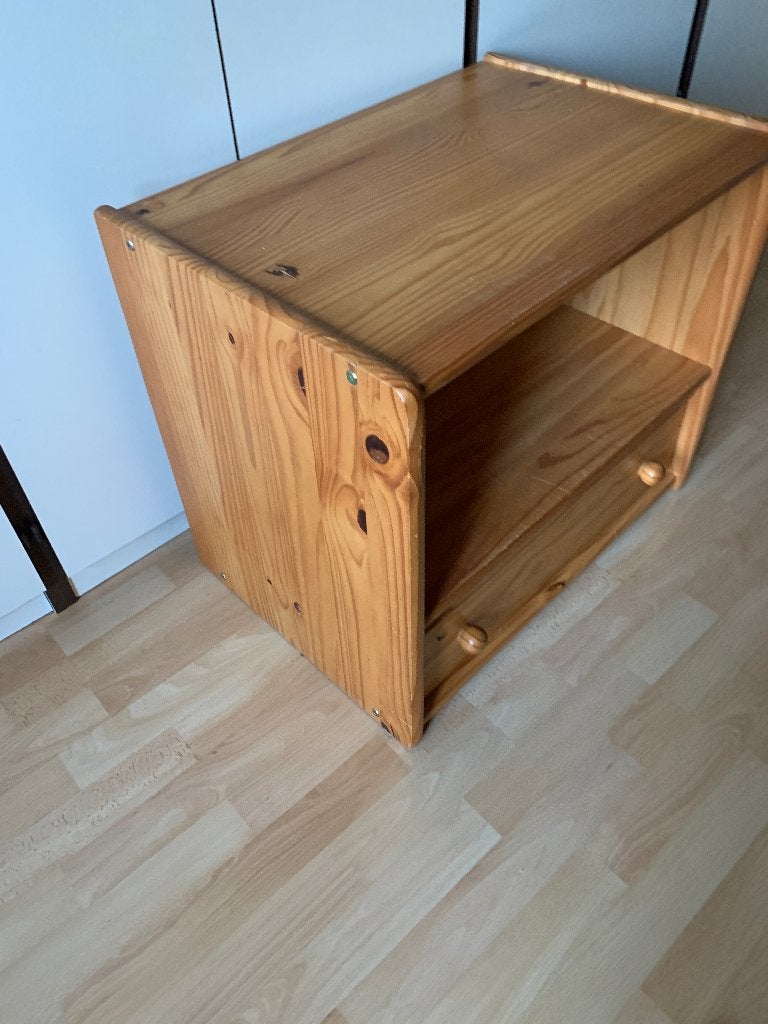 kastje me lade voor tv, boeken, aquarium ... voor op kot, Antiek en Kunst, Ophalen