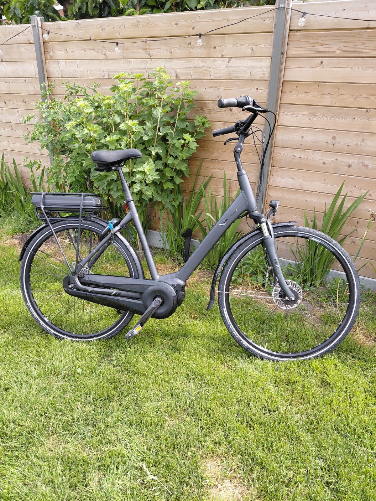 GIANT ENTOUR+1 Antraciet ,maat large ,500 wh accu, Ophalen, Zo goed als nieuw, 50 km per accu of meer, Giant