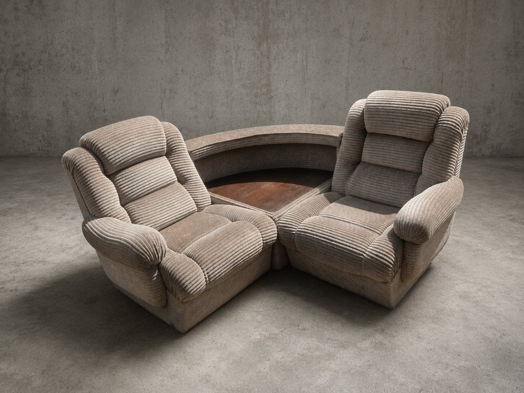 Vintage modulair salon, Enlèvement, Tissus