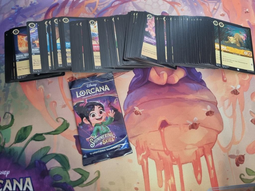 Commons en uncommons s5 shimmering skies disney lorcana, Ophalen of Verzenden