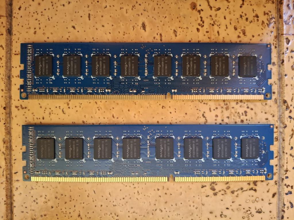 Ram geheugen Nanya 4GB DDR3, Gebruikt, DDR3, Ophalen of Verzenden, Desktop