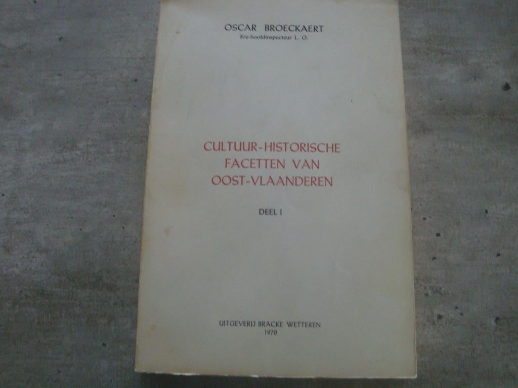 CULTUUR-HISTORISCHE FACETTEN VAN OOST-VLAANDEREN, Ophalen of Verzenden, Gelezen