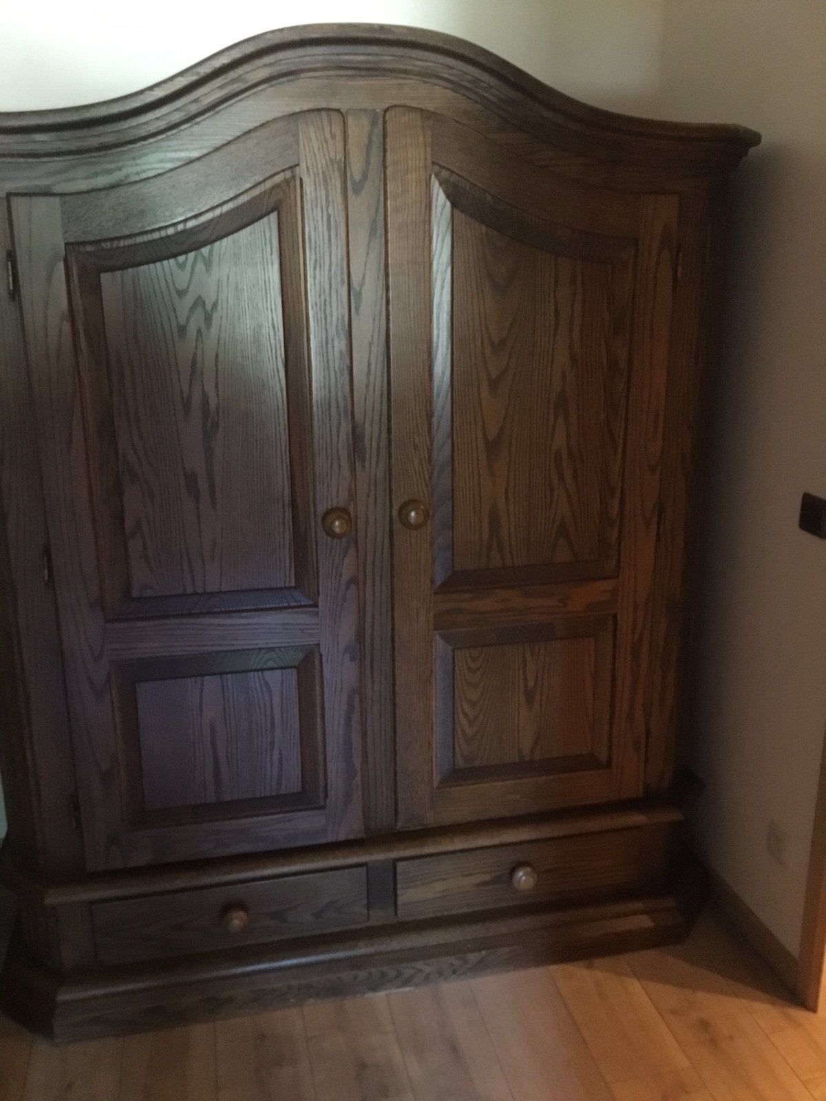 Belle armoire de bureau en chêne, Enlèvement