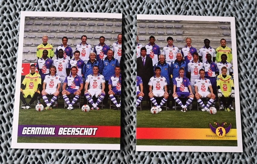 Panini Football 2011 Germinal Beerschot / Ploegfoto, Verzamelen, Sportartikelen en Voetbal, Verzenden, Nieuw, Poster, Plaatje of Sticker