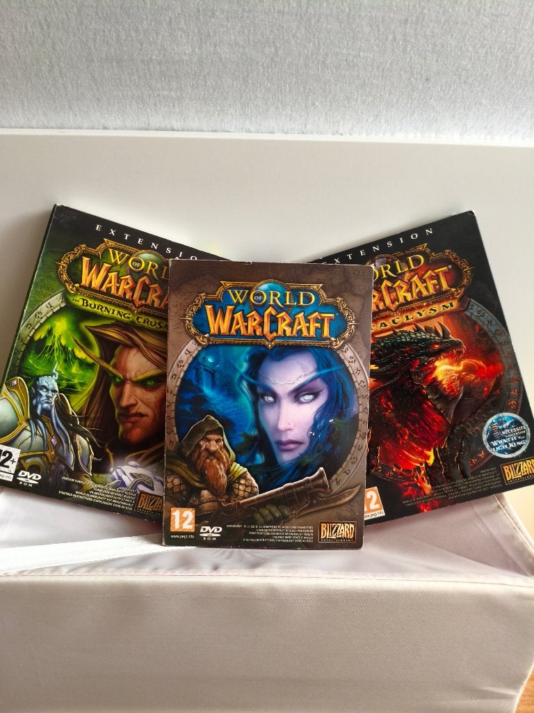DLC World of Warcraft, Burning Crusad et Cataclysm (PC), Enlèvement ou Envoi, Utilisé