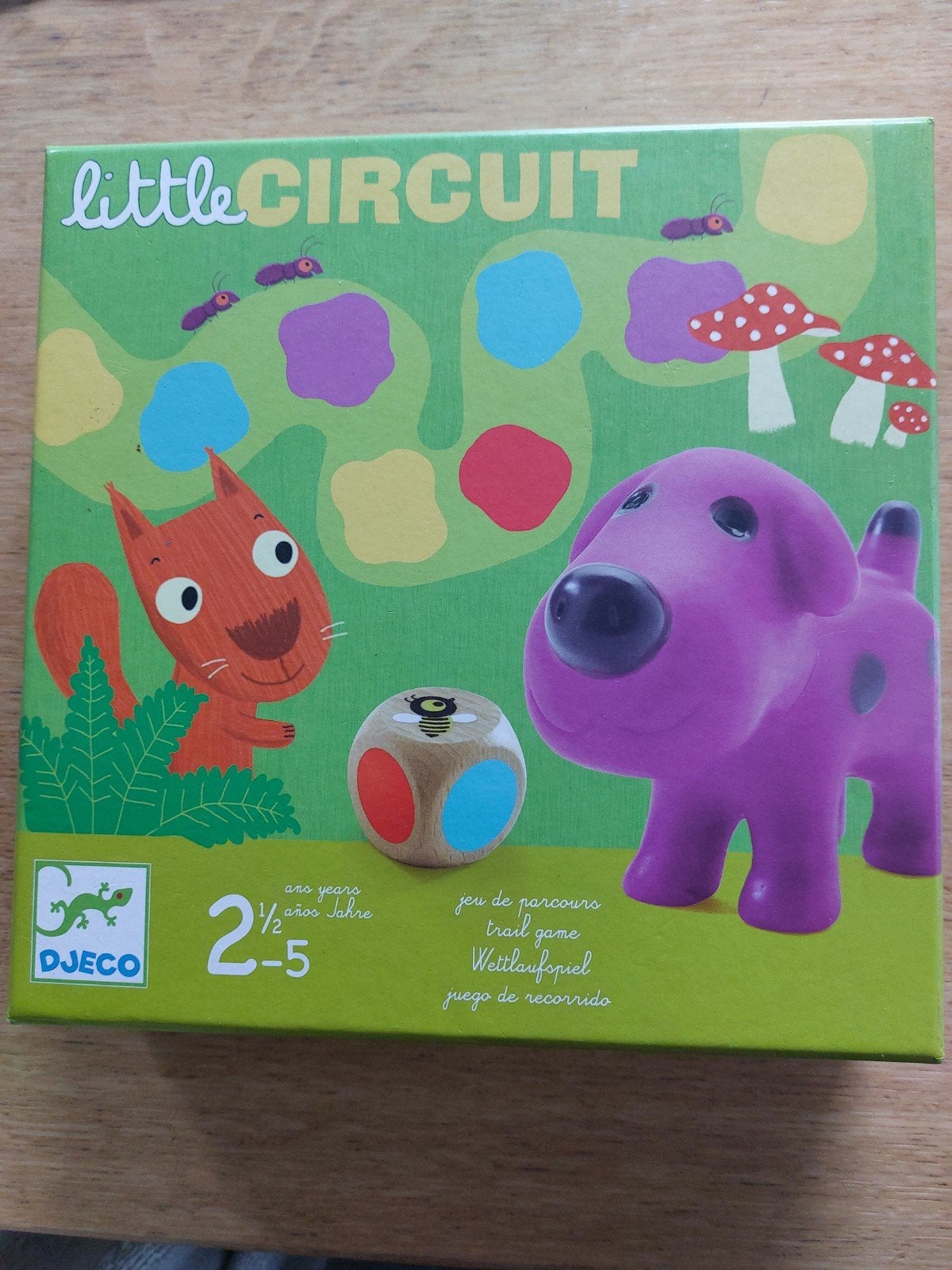 djeco spel 2 tot 5 jaar little circuit, Enlèvement, Comme neuf, Djeco