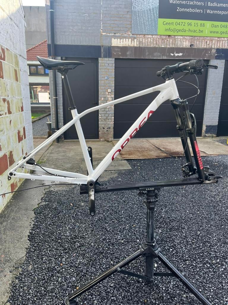 Orbea mtb kader en wielen, Fietsen en Brommers, Fietsonderdelen, Ophalen, Zo goed als nieuw
