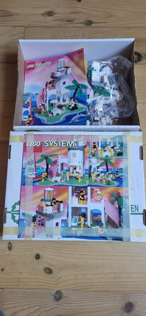 Lego set 6414 dolfijn uitzichttoren, lego paradisa, Ensemble complet, Comme neuf, Enlèvement, Instructions incluses