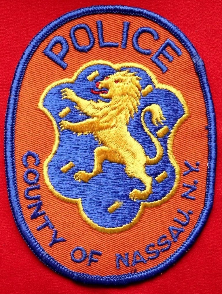 Emblème de la police du comté de New York de Nassau, Enlèvement ou Envoi, Gendarmerie, Emblème ou Badge