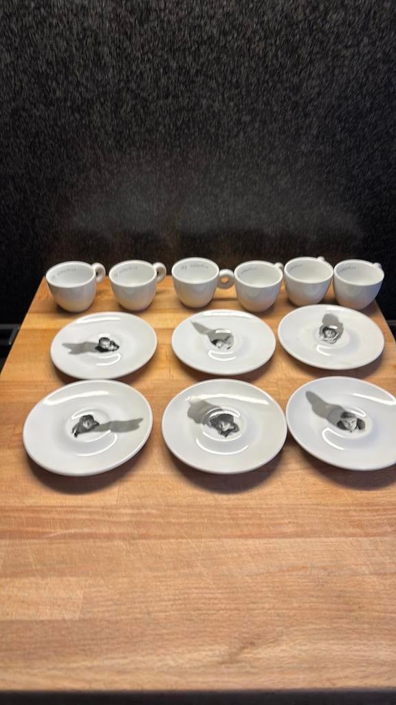 Illy collection, Ophalen of Verzenden, Zo goed als nieuw, Porselein, Kop en/of schotel