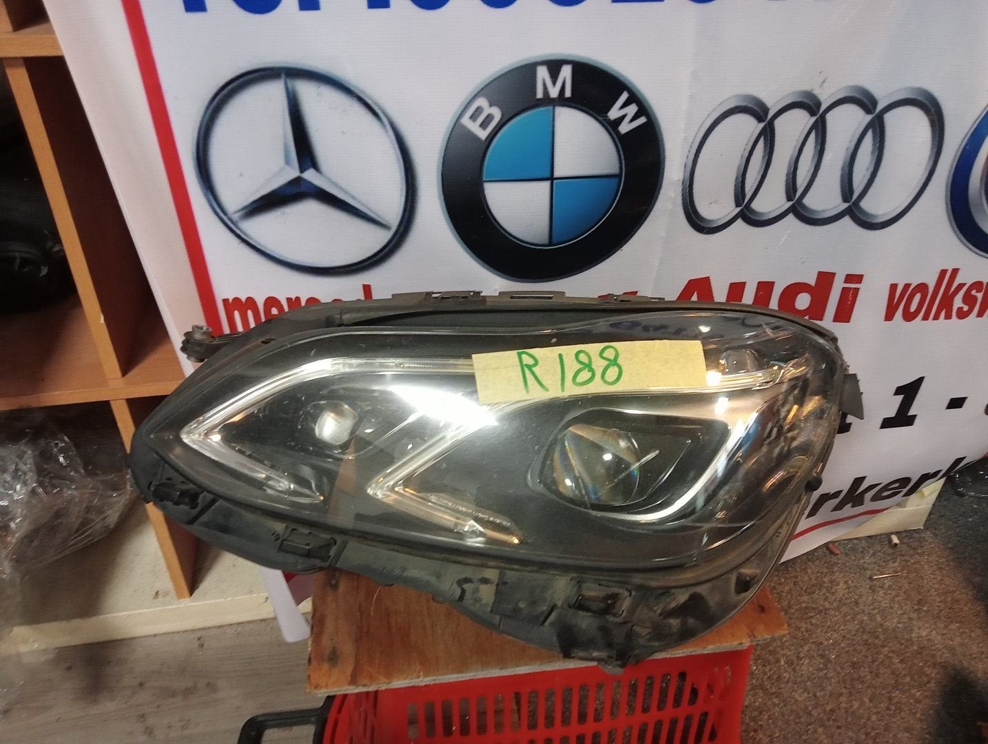 Mercedes E-klasse W212 Koplamp  a2129063103kz, Utilisé, -, -, Enlèvement ou Envoi