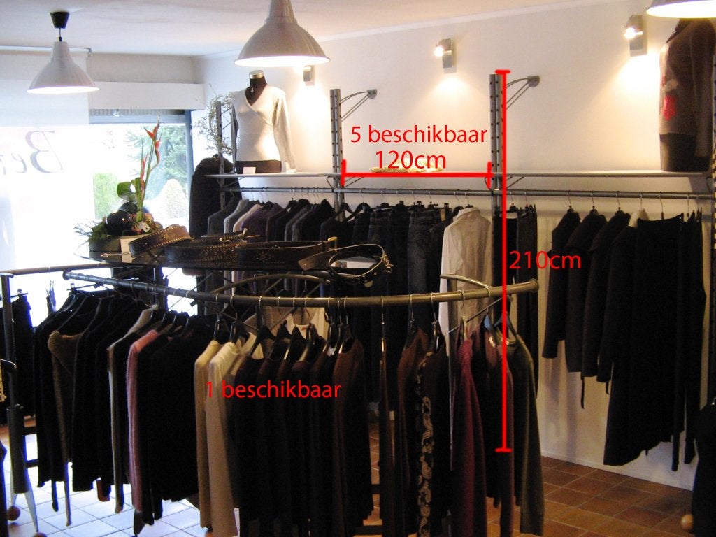 Inrichting voor kledingwinkel, Ophalen, Gebruikt, Inrichting