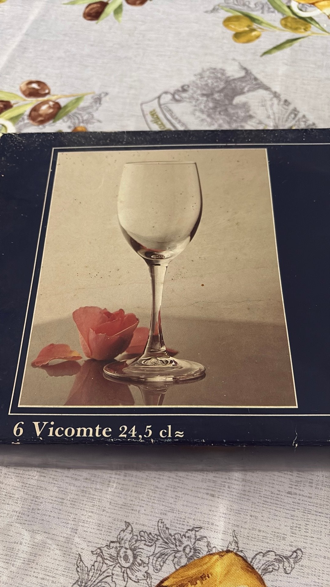 Verre à vin en cristal, Collections, Enlèvement, Neuf, France, Vin rouge