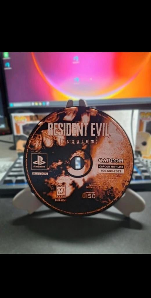 CD de déco Résident Evil Requiem (Impression 3D), Consoles de jeu & Jeux vidéo, Jeux | PC, Envoi